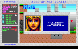 Jill of the Jungle VGA in-game