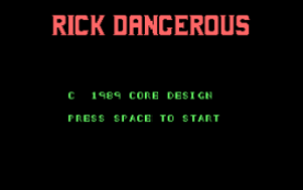 Rick Dangerous CGA title